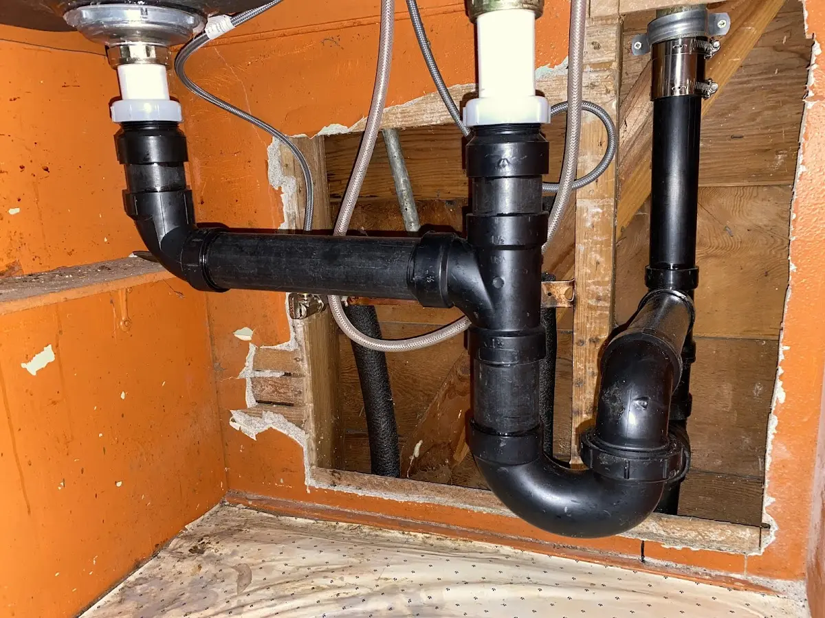 Professional Shower Installation equipment and tools on the job in Dunn Loring